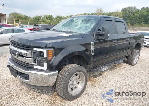2019 Ford F-250 Xl из США, поврежденный, VIN 1FT7W2B61KEC96310